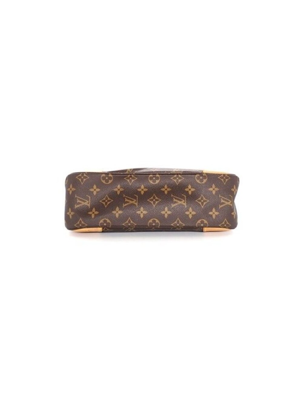 Louis Vuitton Shoulder Bag Boulogne Brown Monogram Canvas Vachetta Leather Gold - Picture 4 of 12